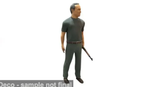 Diorama Clint Eastwood, Gran Torino, 1:18, Cartrix