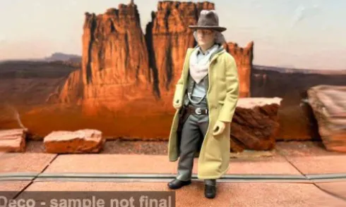 Diorama Doc Brown, 1990, Back To The Future III, 1:24, Cartrix