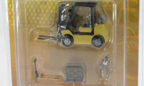 Diorama Forklift Set - A, 1:64, American Diorama