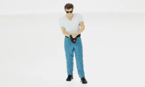 Diorama James Dean, 1:24, Cartrix