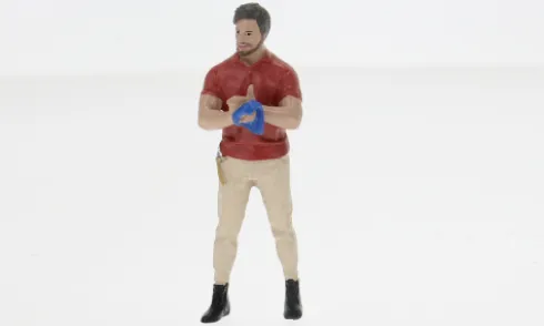 Diorama Muscle Mechanics - 2, 1:24, American Diorama