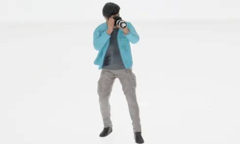 Diorama Photographers - 1, 1:24, American Diorama