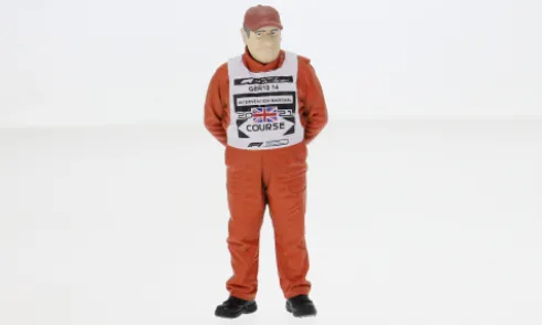 Diorama Track Oficial D, 1:18, Cartrix