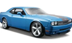 Dodge Challenger SRT8, blau, 2008, 1:24, Maisto