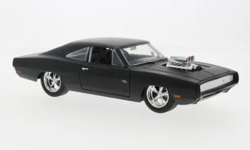 Dodge Charger R/T Tuning, schwarz, 1970, Fast & Furious, 1:24, Jada