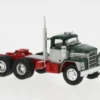 Dodge LCF CT 900, dunkelgrün/silber, 1960, 1:87, Brekina