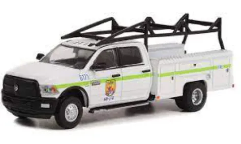 Dodge RAM 3500 Dually Service Bed, 2018, U.S. Fish & Wildlife Service, 1:64, Greenlight