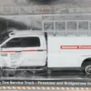 Dodge RAM 3500 Dually Tire Service Truck, 2018, Firestone and Bridgestone Road Service, 1:64, Greenlight