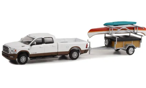 Dodge RAM 2500 Limited Longhorn, weiss, 2022, 1:64, Greenlight