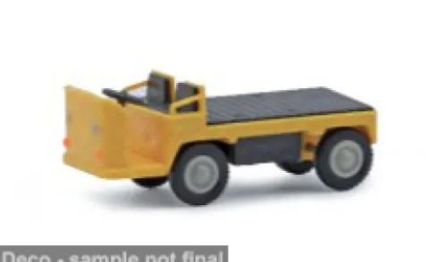 E-Karre Balkancar, gelb/schwarz, 1969, 1:87, Mehlhose