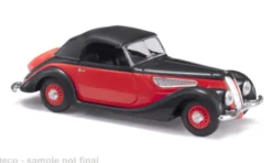 EMW 327 Cabriolet, rot/schwarz, 1952, 1:87, Busch