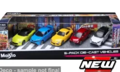 - 5er Set: Japan Series, 1:64, Maisto