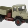 Faun Schwerlastzugmaschine, dunkelbeige/dunkelrot, 1965, 1:87, Wiking