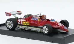 Ferrari 126C2 turbo, Formel 1, GP San Marino, 1982, #27, G.Villeneuve, 1:43, Brumm
