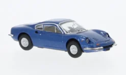 Ferrari Dino 246 GT, blau, 1969, 1:87, PCX87