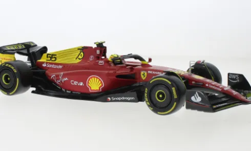 Ferrari F1-75, Formel 1, GP Monza, 2022, Scuderia Ferrari, #55, C.Sainz Jr., 1:18, Bburago