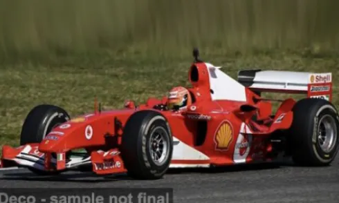 Ferrari F2004, Formel 1, 2004, #1, M.Schumacher, 1:43, Bburago