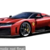 Ferrari F80, rot, 1:43, Bburago