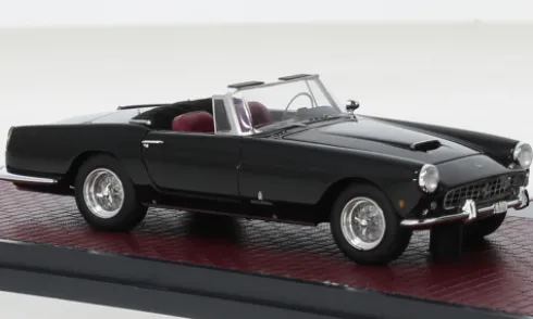 Ferrari 250GT Cabriolet Series II Pininfarina, schwarz, 1960, 1:43, Matrix