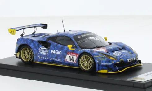 Ferrari 488 GT3 EVO, 24h Nürburgring, 2021, Hella Pagid - racing one, #14, C.Kohlhaas/S.Köhler, 1:43, Look Smart