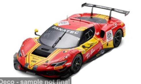 Ferrari 296 GT3, 24h Le Mans, Ferrari AF Corse, #51, A.P.Guidi/J.Calado, 1:24, Bburago