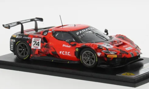 Ferrari 296 GT3, 24h Spa, 2024, Kessel Racing, #74, J.Hartshorne/B.Tuck, 1:43, Look Smart