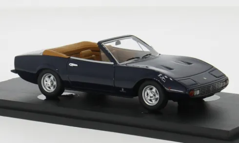 Ferrari 365 GT/4 Spider, dunkelblau, 1971, 1:43, AutoCult / Masterpiece
