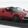 Ferrari 296 GTS, rot/silber, 2022, 1:43, Look Smart