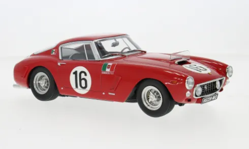 Ferrari 250 GT SWB Competizione, 24h Le Mans, 1961, Scuderia Serenissima, #16, M.Trintignant/C-M.Abate, 1:18, KK Scale