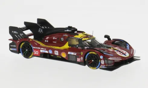Ferrari 499P, AF Corse, 24h Le Mans, 2025, #50, A.Fuoco/N.Nielsen, 1:64, Look Smart