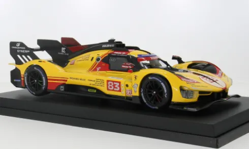 Ferrari 499P, 24h Le Mans, 2024, #83, R.Kubica/Y.Ye, 1:18, Bburago