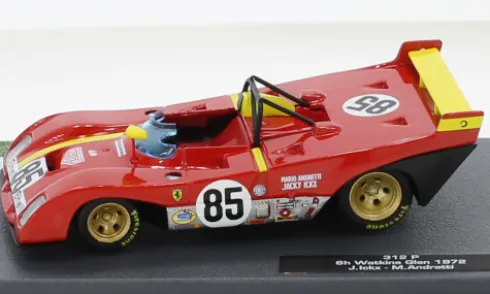 Ferrari 312P, 6h Watkins Glen, 1972, #85, J.Ickx/M.Andretti, 1:43, SpecialC.-125