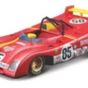 Ferrari 312 P, 6h Watkins Glen, 1972, Scuderia Ferrari, #85, M. Andretti/J.Ickx, 1:43, Bburago