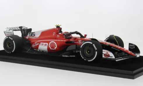 Ferrari SF23, Formel 1, GP Las Vegas, 2023, Scuderia Ferrari, #55, C.Sainz Jr., 1:18, Look Smart