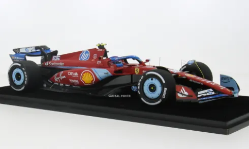 Ferrari SF-24, Formel 1, GP Miami, 2024, Scuderia Ferrari, #55, C.Sainz Jr., 1:18, Look Smart