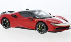 Ferrari SF90 Stradale, rot/Dekor, 2021, 1:18, Bburago