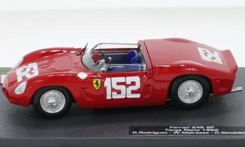 Ferrari 246 SP, Targa Florio, 1962, #152, R.Rodriguez/W.Mairesse, 1:43, SpecialC.-125