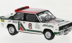 Fiat 131 Abarth, Monte Carlo, 1978, Alitalia, #8, Darniche, 1:87, Brekina