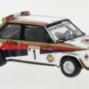 Fiat 131 Abarth, Rally Hunsrück, 1980, Fiat Warsteiner, #1, W.Röhrl, 1:87, Brekina