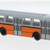Fiat 418 AL, grau/orange, 1972, 1:87, Brekina