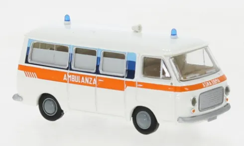 Fiat 238 Bus, 1966, Ambulanza (I), 1:87, Brekina