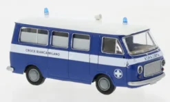 Fiat 238 Bus, 1966, Croce Bianca Milano, 1:87, Brekina