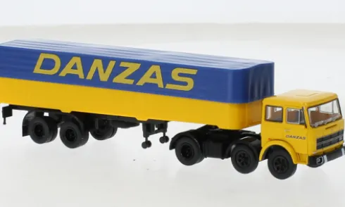 Fiat 691 T PP-Sattelzug, 1970, Danzas, 1:87, Brekina
