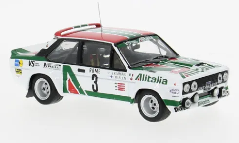 Fiat 131 Abarth, Rally Monte Carlo, 1979, #3, M.Alen/I.Kivimaki, 1:43, IXO