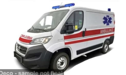Fiat Ducato, Ambulance, 1:50, Bburago