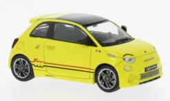 Fiat 500e Abarth, gelb, 2024, 1:43, IXO