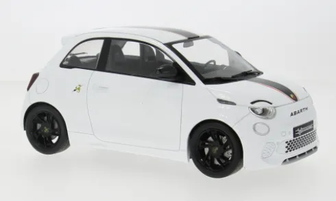 Fiat 500e Abarth, weiss, 2024, 1:18, MCG