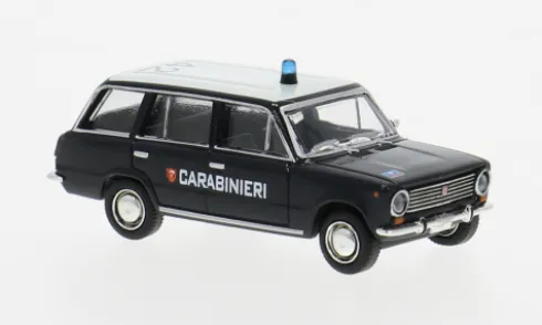Fiat 124 Familiare, 1966, Carabinieri, 1:87, Brekina