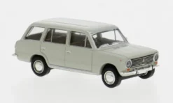 Fiat 124 Familiare, grau, 1966, 1:87, Brekina