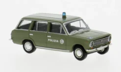 Fiat 124 Familiare, 1966, Polizia, 1:87, Brekina